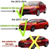 Front Windshield Wrap Corner Trim Wiper Cowl Seal Cover Deflector Moulding Cap For Mazda 6 GJ 2013 2014 2015 2016 2017 2018 2019 2