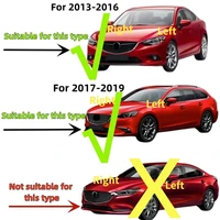 Front Windshield Wrap Corner Trim Wiper Cowl Seal Cover Deflector Moulding Cap For Mazda 6 GJ 2013 2014 2015 2016 2017 2018 2019 2