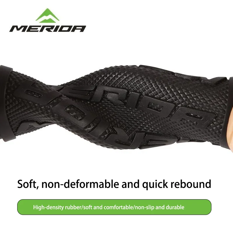 MERIDA Bicycle Grip Rubber Handle Case Shock Absorption and Non-slip bicycle handlebar grips,bike handlebar grips,bike handle grips