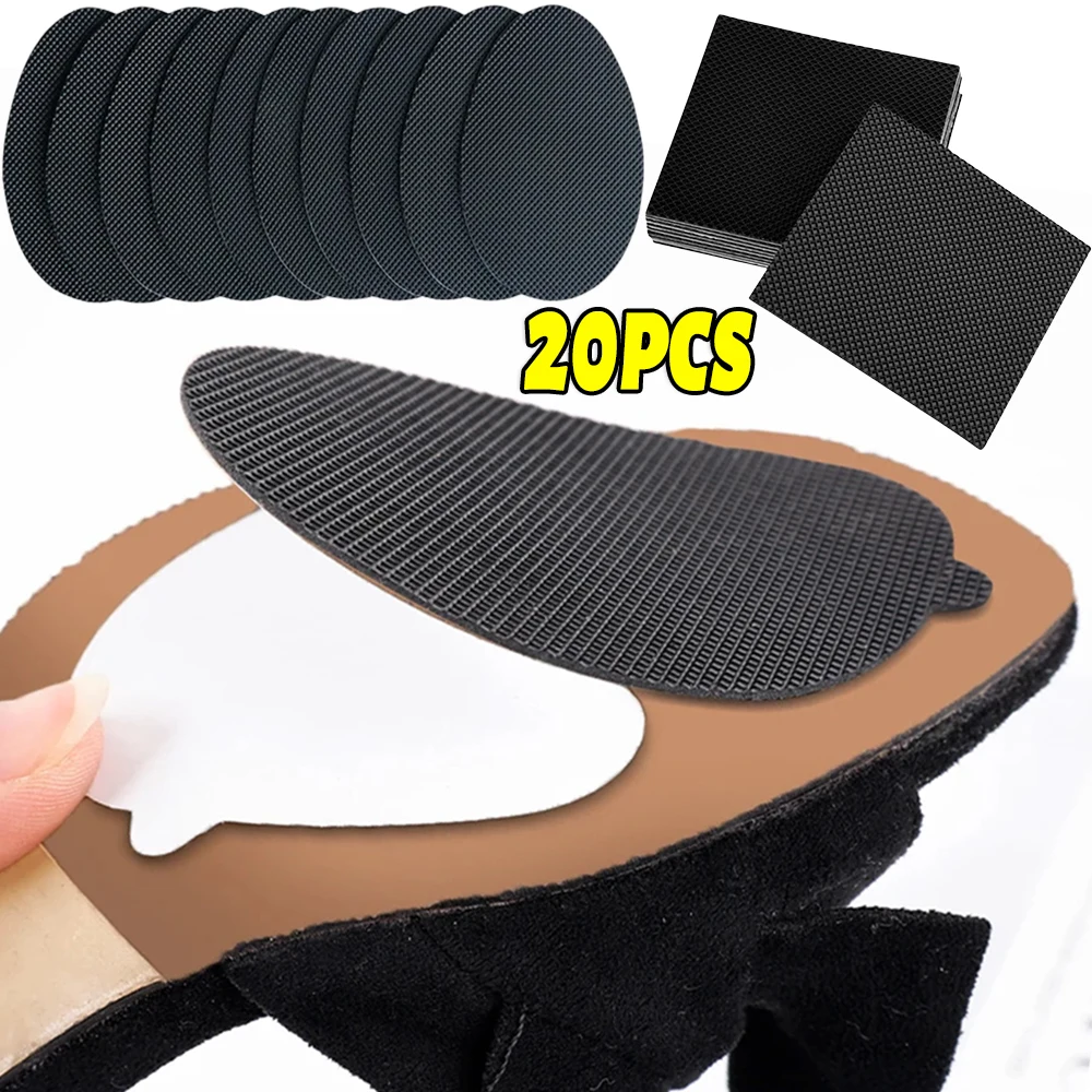 

2-20Pcs Non-slip Shoe Sole Protector High Heel Sandal Outsole Pad Oxford Frosted Sticker Non-slip Shoe Bottom Patch Pads Sticker