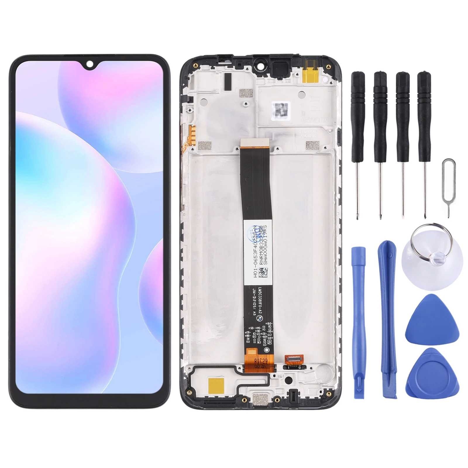 

Original LCD Screen for Xiaomi Redmi 9A 9C 9C NFC 9AT 9i 9 Activ Poco C31 Redmi 10A and Digitizer Full Assembly with Frame