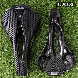 Ultra-Light Carbon Bicycle Saddle - 3D Printed Cushion for Comfortable Cycling (Carbon 3D Saddle)
