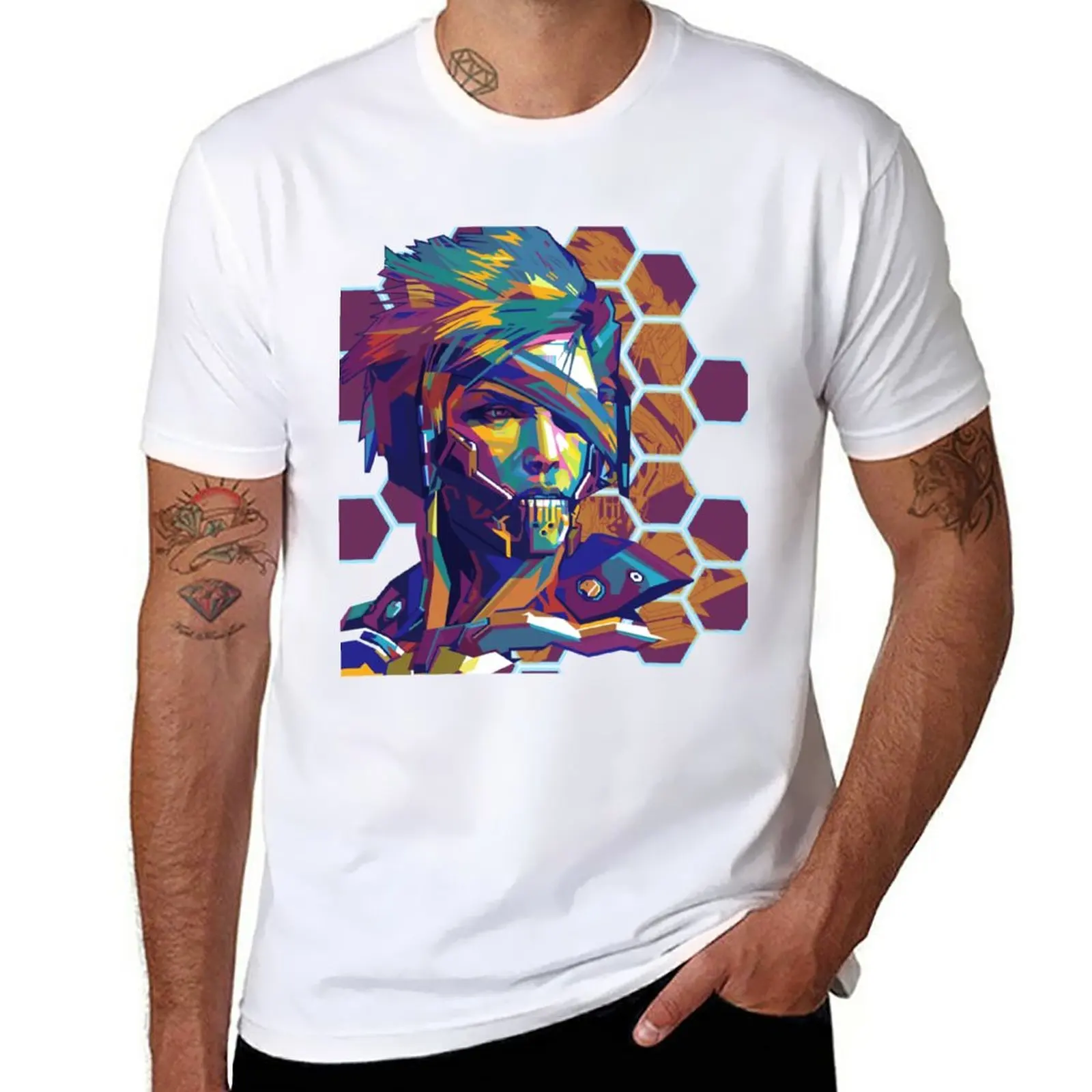 

New Raiden T-Shirt T-shirt short new edition t shirt vintage t shirt t shirts men