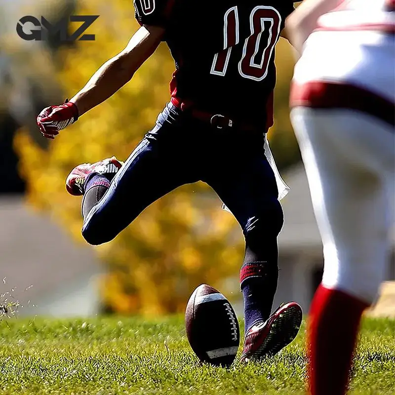 Standard 8.5inch American Football Soccer Rugby PVC Football Sports For Men Women Children Can Inflatable Sporting Good