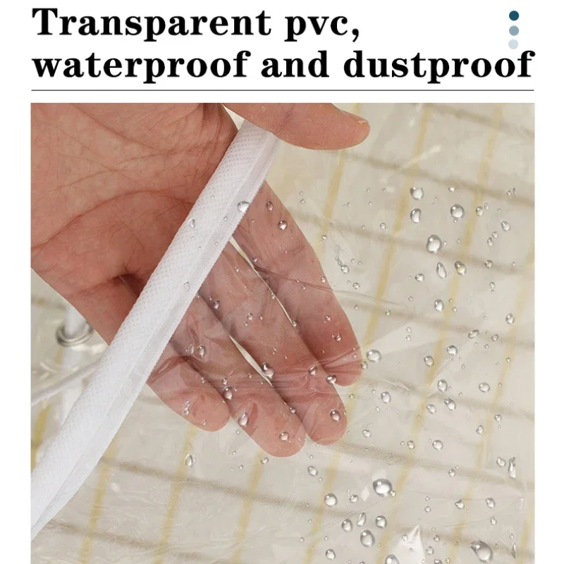 Quilt Pillow Storage Bags Moving Bedding Packing Bags Transparent PVC Storage Bags Blanket Packing Bags Pillowcase Bags 6