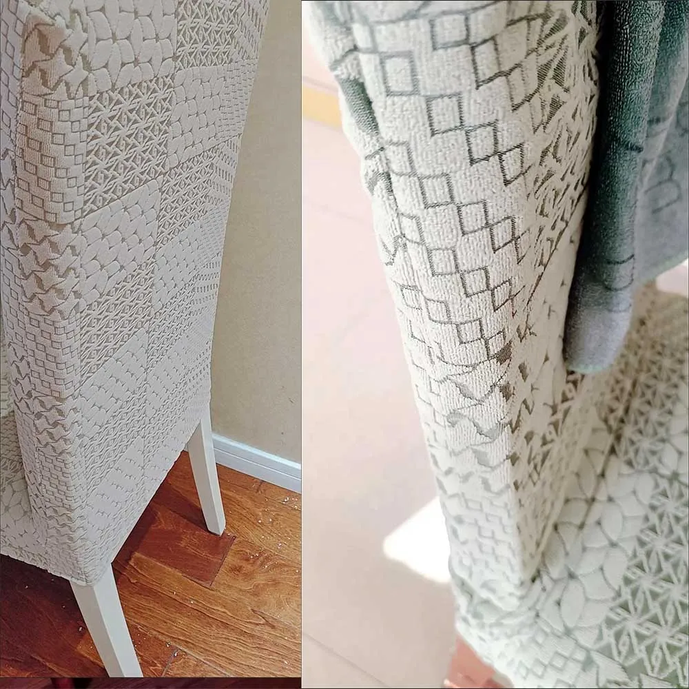 Chair Seat Cushions Tie Back Dining Chair Covers Jacquard Dining