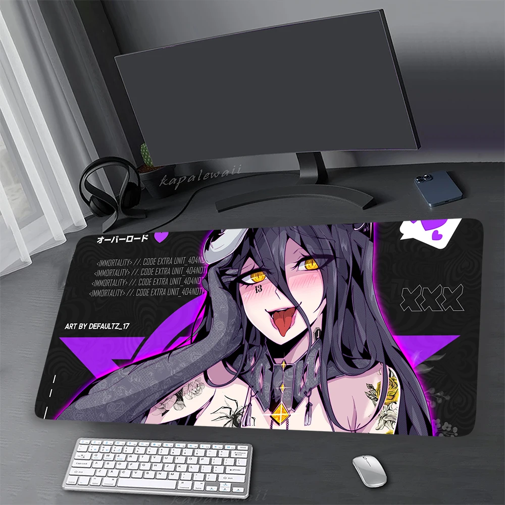 

Darling In The Franxx Mouse Pad Large Zero Two Mouse Mat Laptop Mousepad Gameing Table Pads Keyboard Mat Non-slip Gamer Deskmat