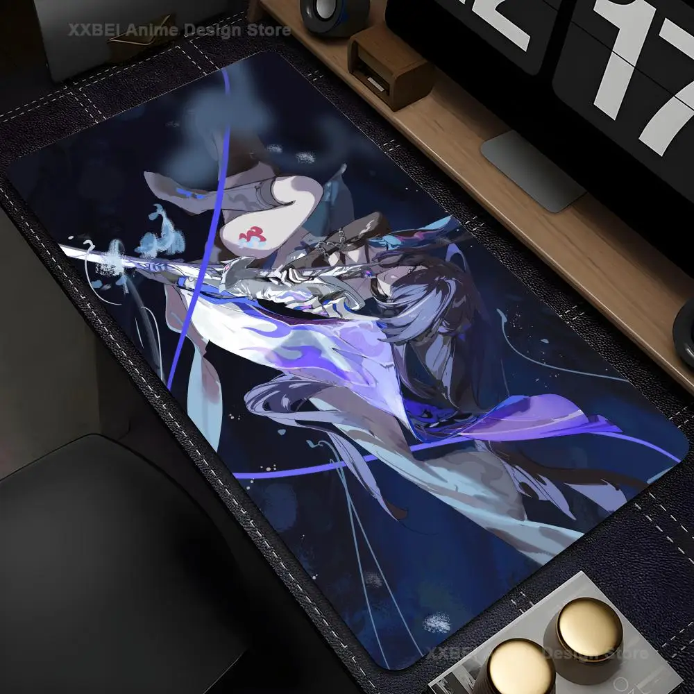 

Honkai Star Rail Anime Mousepad Large Computer Gaming Accessories MousePads Desk Mats Anti-slip Laptop Soft Mice Pad