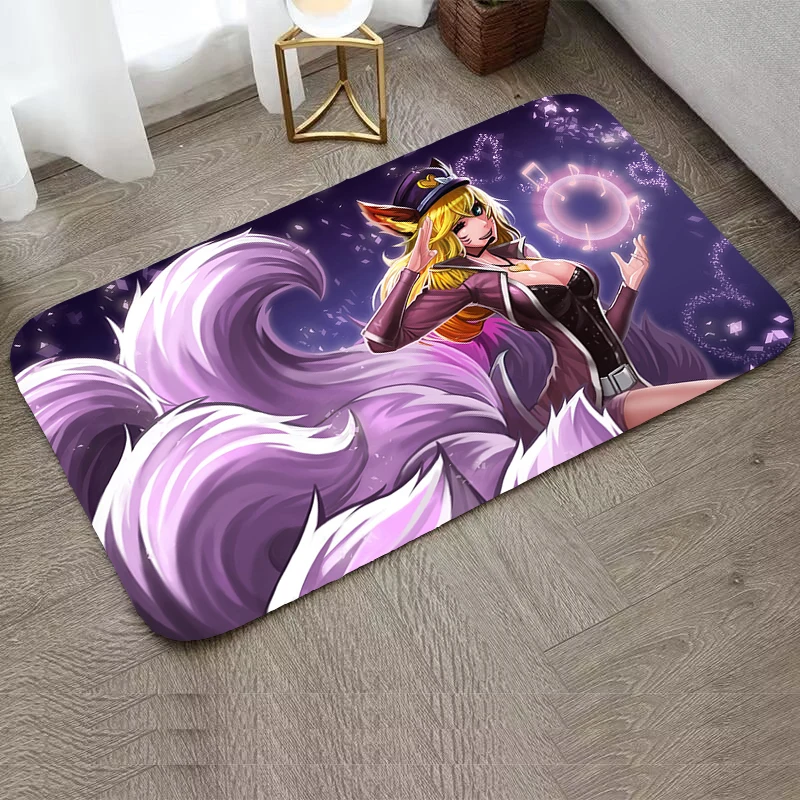 

Lol Custom Rugs Non-slip Kitchen Mat Mats Bedroom Rug for Bedroom Anime Carpet Entrance Doormat Children Room Mat Home Foot Door