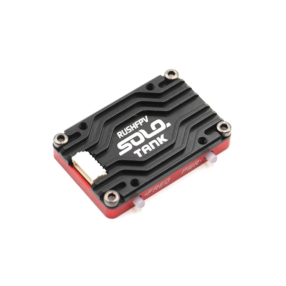 RUSHFPV RUSH TANK SOLO VTX 5.8G 48CH PitMode Pitmode 25mW 400mW 800mW 1.6W Adjustable 2-6S Microphone for FPV Long Range Drone