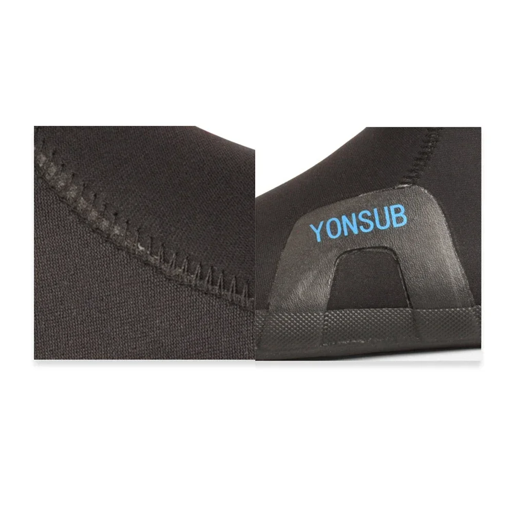 Beach Neoprene High Density Elastic Fabric Seamless Connection Split Toe Design Strong Wrapping Surfing Unisex