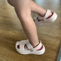 Summer Cute Hole Slippers For Kids Cold Non-Slip Sandals Garden Beach Sandals Boys Girl Soft Comfortable breathable Shoes 2