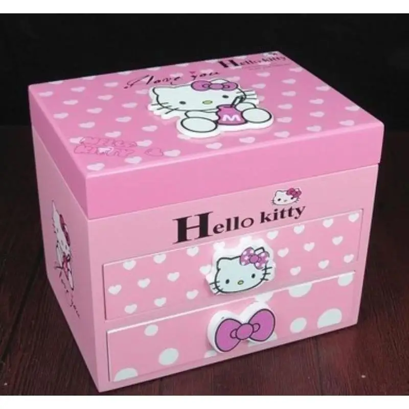 Kids Jewelry Box Hello Kitty Jewelry Box With Tray And Storage