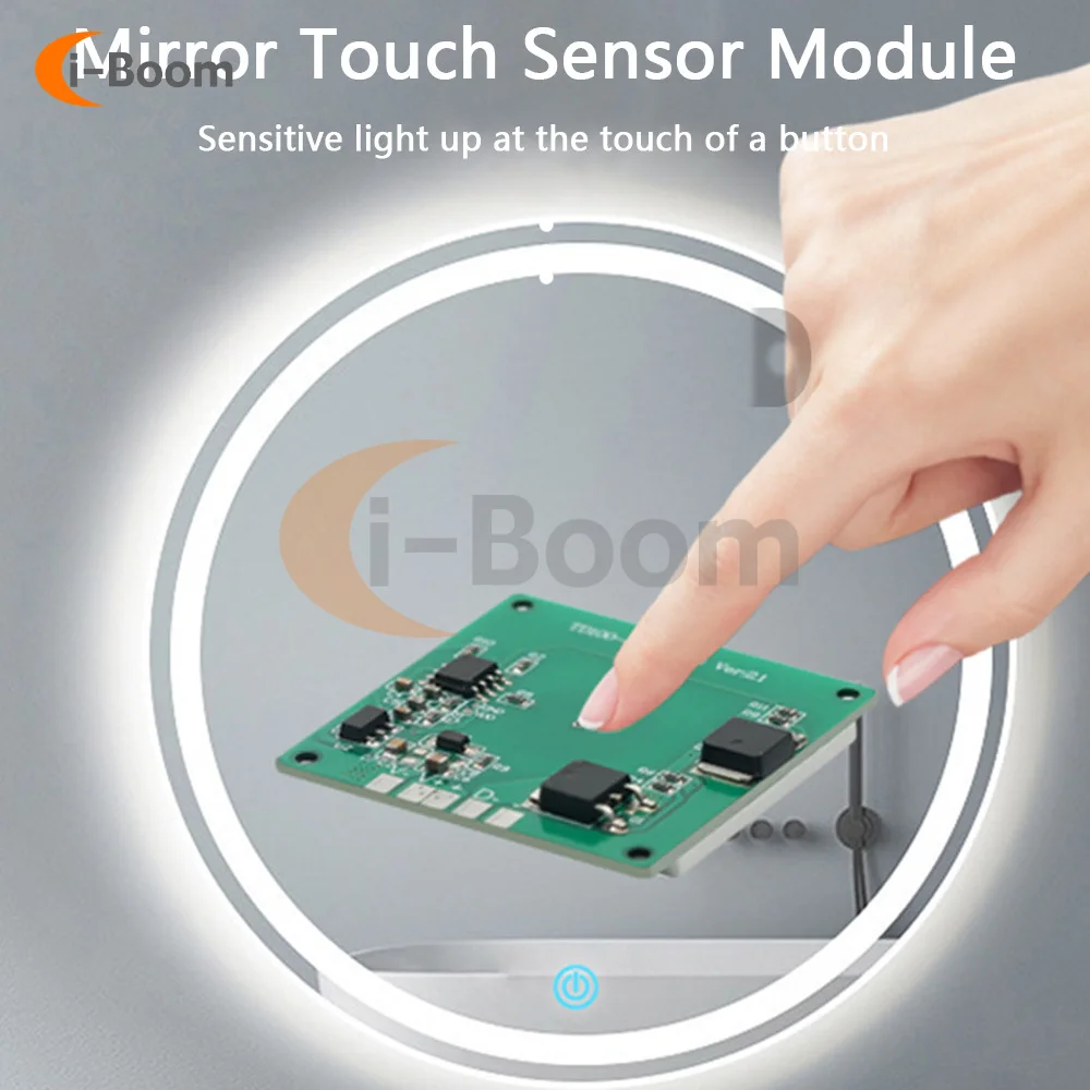 TouchSensorSwitchforBathroomMirrorLEDLightCapacitiveTouchLightSwitch12V24VBathroom