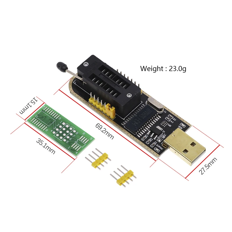 Рисунок 2 - USB-программатор CH341B 24 25 серия EEPROM