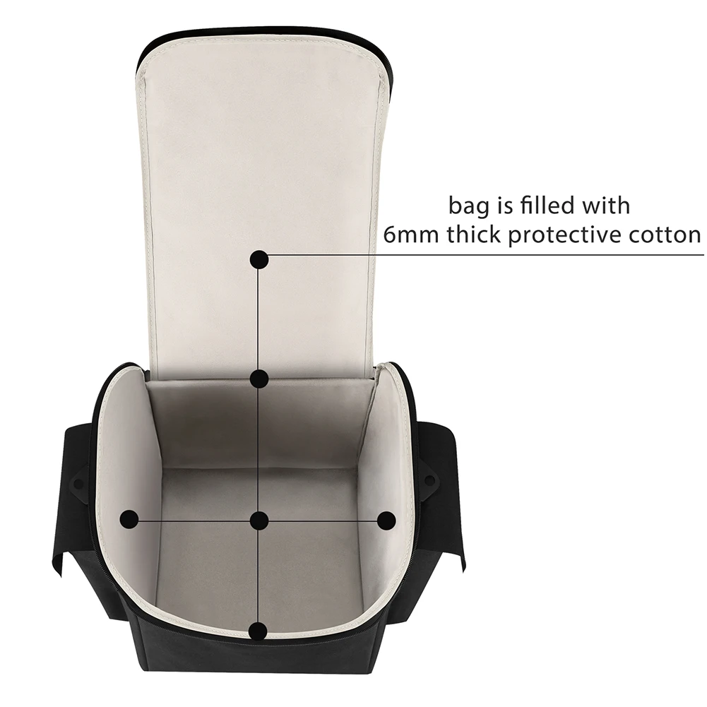 For JBL PartyBox Encore Essential Portable EVA Speaker Bags Carrying Handbag Adjustable Shoulder Straps Anti-drop Audio Box Bags