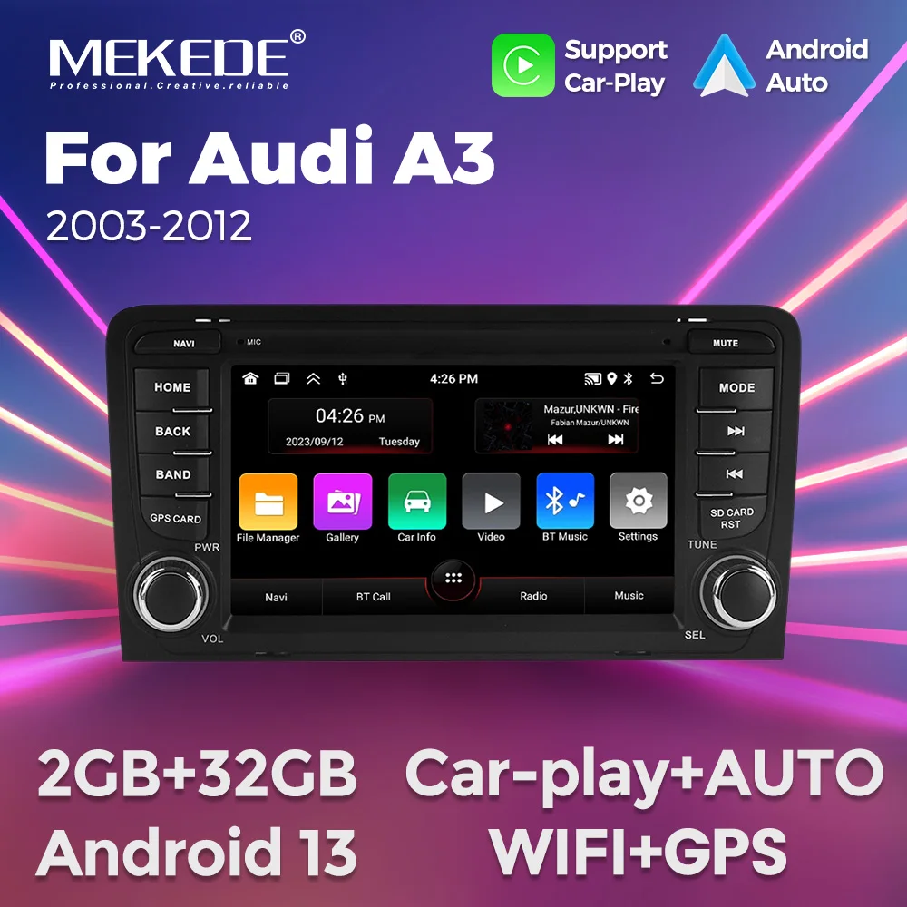 Audi CarPlay kit audi a3 s3 rs3 前期専用 Audi A3 S3 RS3 Wireless Apple CarPlay & Android Auto