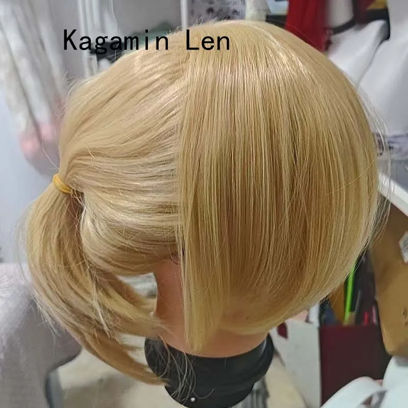 Cosplay Wig with Rose Net - Heat-Resistant Synthetic Anime Hair
