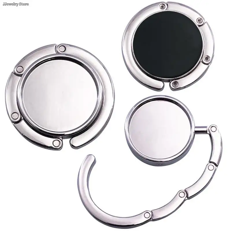 

1Pc Portable Folding Alloy Purse Handbag Bag Hanger Hook Holder Table Hook