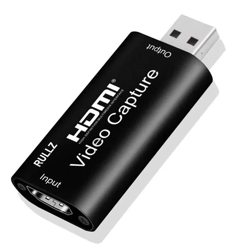 Ultra HD USB Video Capture Card for Game and Camera Recording & Live Streaming