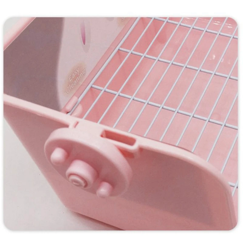 Potty Trainer Corner Litter Box Pet Pan Bedding Small Animal Rabbit Hamster Guinea Pig Ferret Gerbil Chinchilla Pet Litter Box