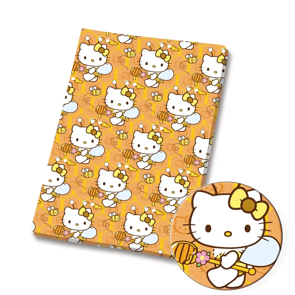 Hello Kitty Christmas sanrio Cartoon cotton fabric Patchwork Tissue Kid Home Textile Sewing Doll Dress Curtain sewing fabric