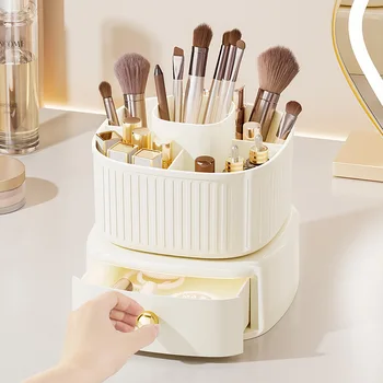 화장대 및 메이크업 주최자, 욕실 브러시 홀더, 화장대 브러쉬, 청소 메이크업, 립스틱 상자, 책상 선반, 가정