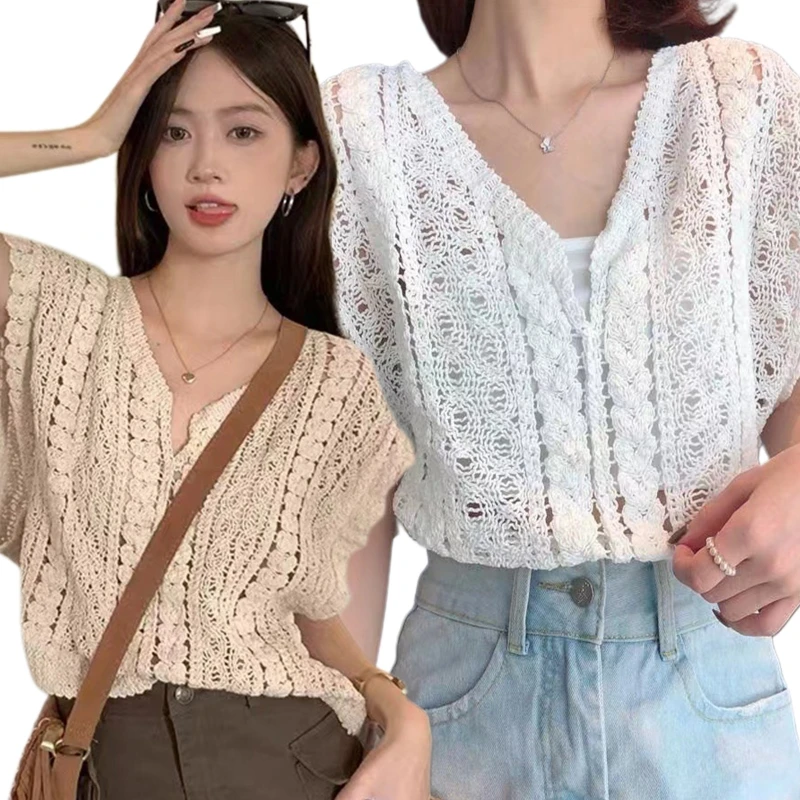 

Women Sleeveless Neck Sweater for Tank Top Summer Knitted Vest Camis Top Waist P8DB