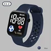 2024 LED Digital Watch For Kids Boys Girls Football Sports Watches Silicone Digital Watch Casual Childrens Electronic Wristwatch 4