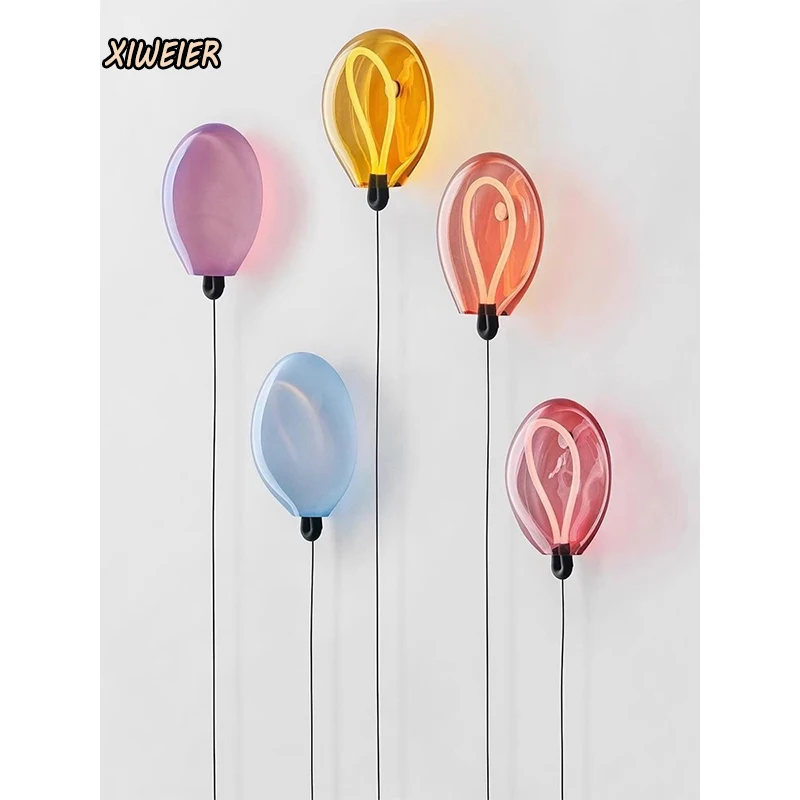 

Современная витражная настенная лампа, дизайнерский настенный декоративный прикроватный светильник с вилкой для гостиной