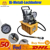 Electric Driven Hydraulic Pump Oil Pressure Pedal 750W Motor Pedal Solenoid Valve Control Mode 290Psi - 10152Psi 1