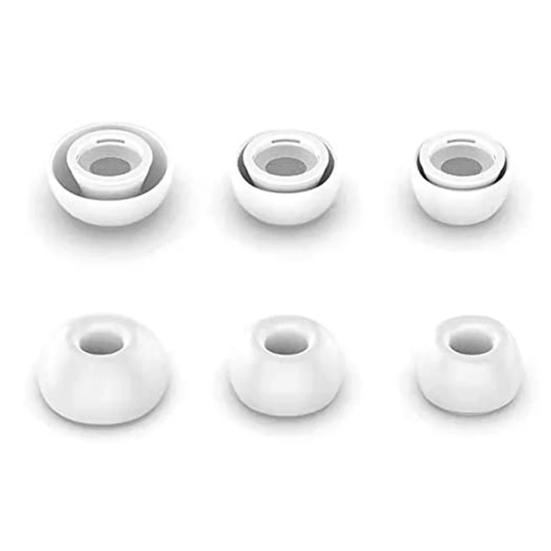 3 Pairs Ear Tips for Airpods Pro Noise Reduction Silicone Earbuds Ear