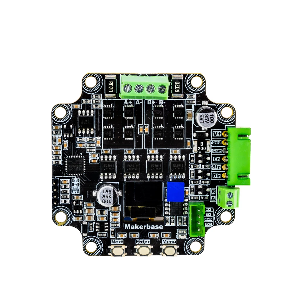 Makerbase Mks Servo57c Pcba Nema23 Circuito Fechado Driver de Motor de Passo Cnc Impressora 3d para Gen_l Foc Tranquila e Eficiente Rs485 - Imagem 6