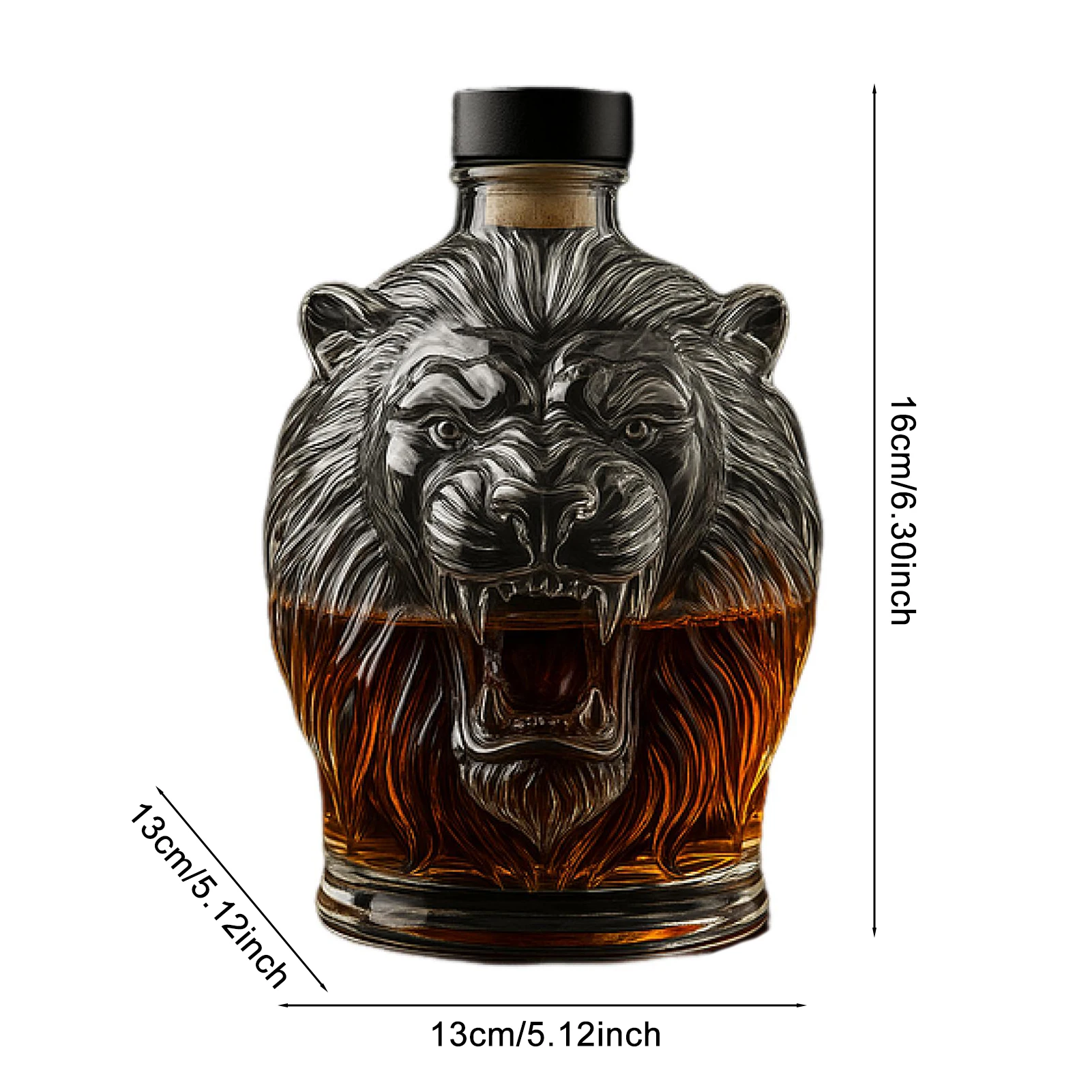 Animal Design Whiskey Decanter And Stopper Set Leak-proof Seal Decanter Wine And Whiskey Accessories for Father's Day Gift