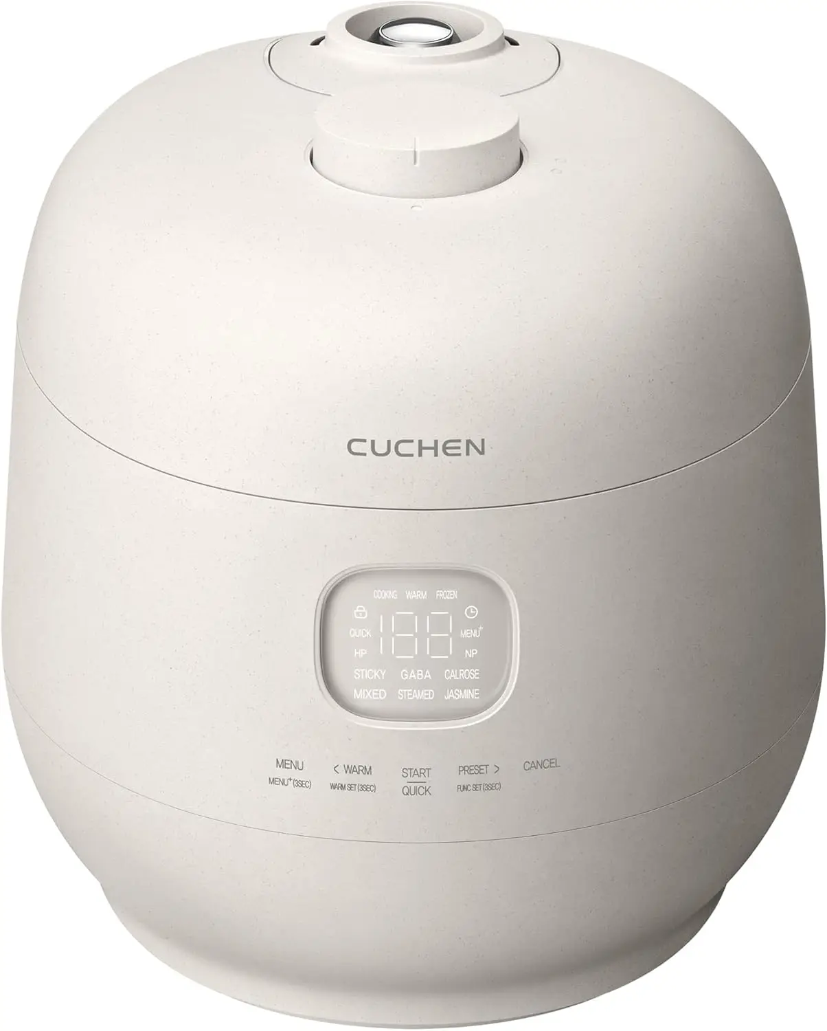 Induction Heating Dual Pressure Rice Cooker 10 Cup (Uncooked) High/Non-Pressure Easy Open Handle Stainless Cover