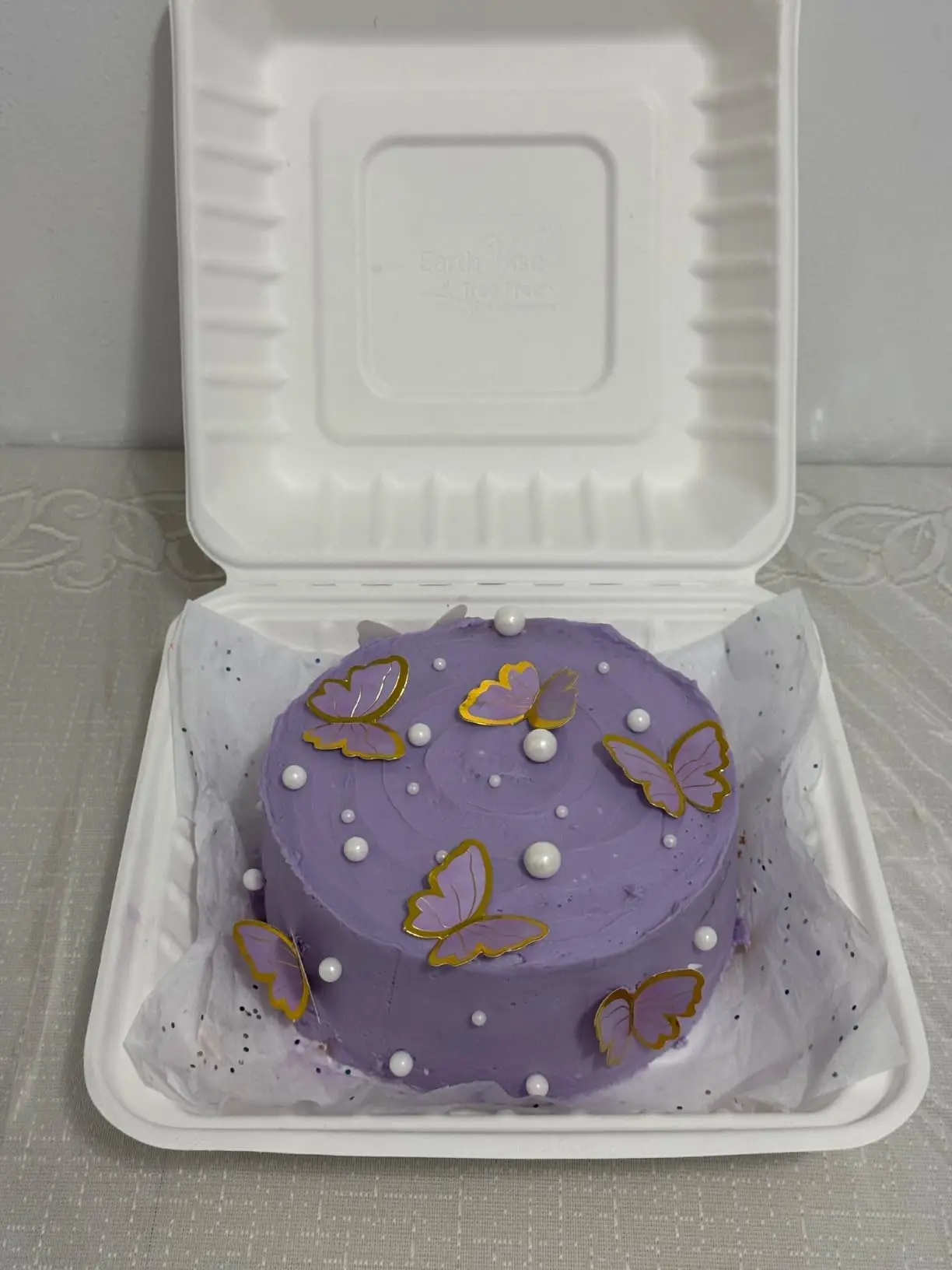 10PCS Purple Butterfly Cake Topper Cake Decorating Supplies for Wedding Baby Shower Themed Party