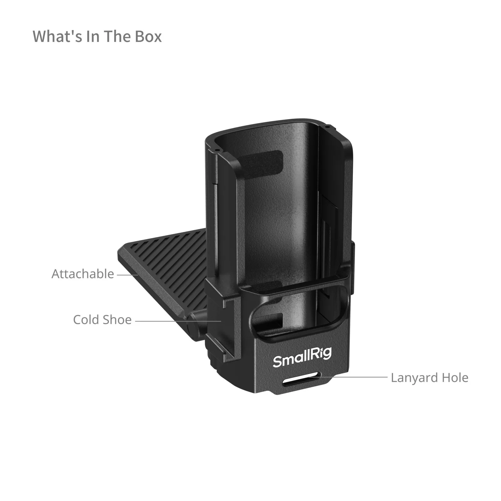 SmallRig Mount Support for Osmo Pocket 3 Multi-Functional Magnetic Backplate Du