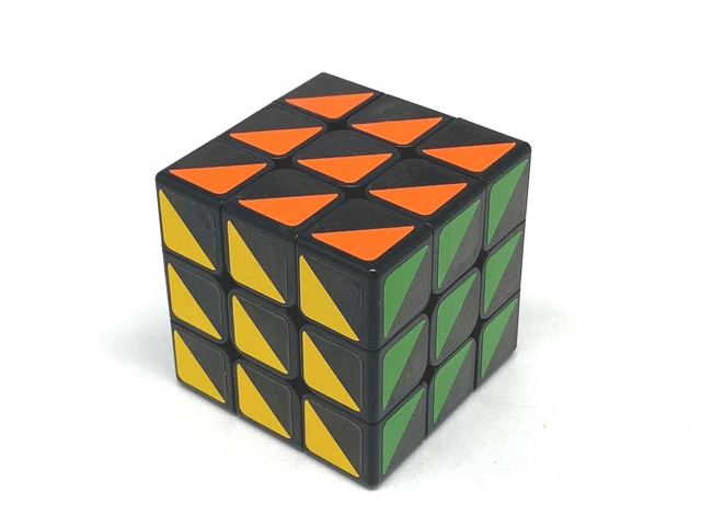 3x3x3 Super Triangle Cube Black Body Twisty Puzzle, Brain Teasers, Speed  Cube - Magic Cubes - AliExpress