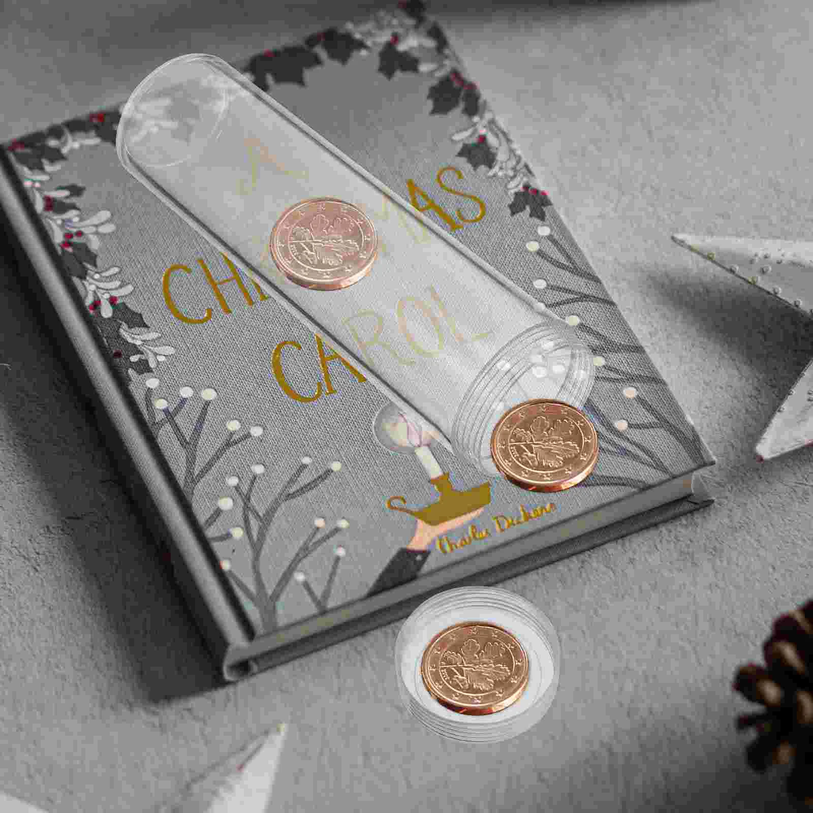 10 Pcs Coins 10pcs Storage Container Plastic Holders Collecting Magnetic Protectors for All Clear Tubes