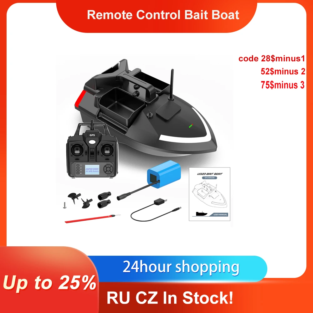 absorptie omvang Walging Bait Boat Gps Fish Finder | Gps Fishing Bait Boat | Bait Boat V801 |  Fishing Tools - V801 - Aliexpress