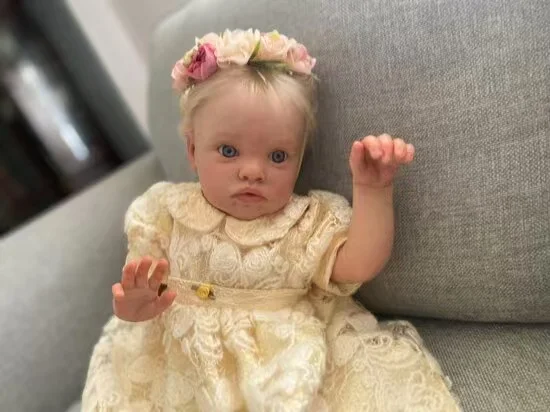 FBBD-Customized-Limited-Supply-22inch-Reborn-Baby-Chantal-With-Hand