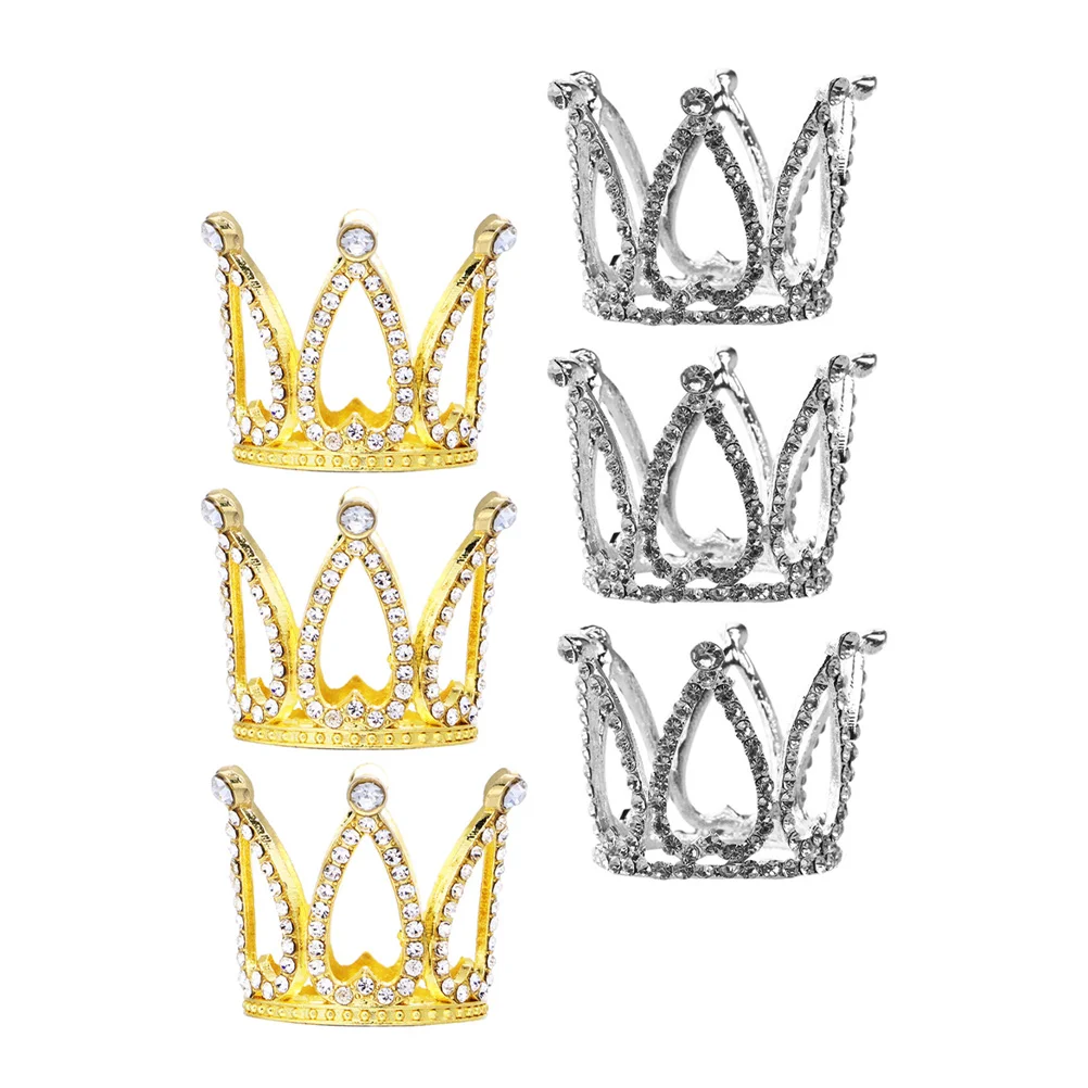 

Crown For Cake Crown Cake Decorating Ornament Party Tiara Birthday Decoration Topper Adorn Decorations