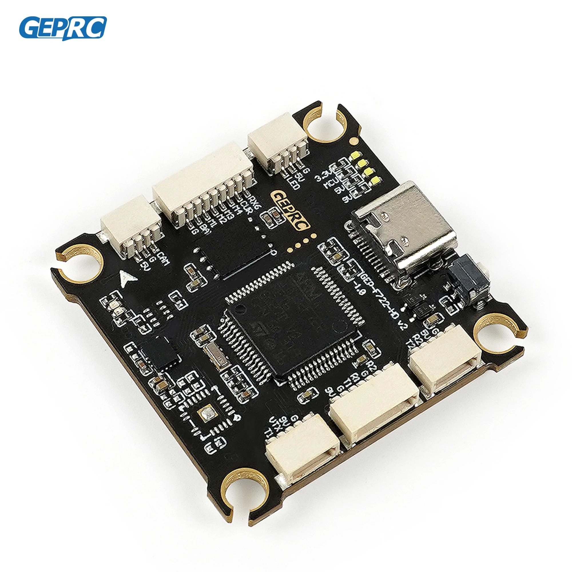 GEPRC GEP-F722-HD V2 Контроллер полета 3-6S LiPo 16M Черный ящик ICM42688-P Система RC FPV Гоночный дрон Аксессуары для квадрокоптера thumbnail 6