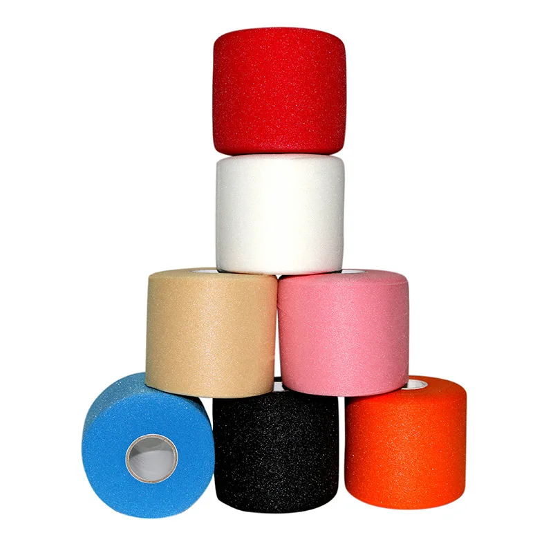 

7 Rolls 7cm*27.5m Foam Underwrap Sports Pre-wrap Athletic Tape for Taping Wrist, Ankles and Knees