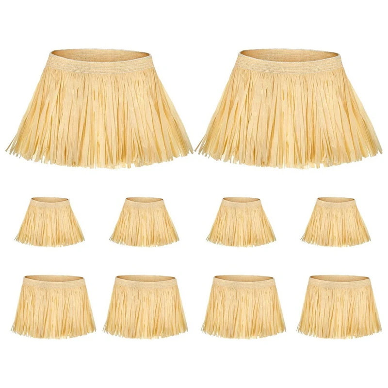 10PiecesScarecrowStrawKitPaperScarecrowCostumeAccessoriesNeck