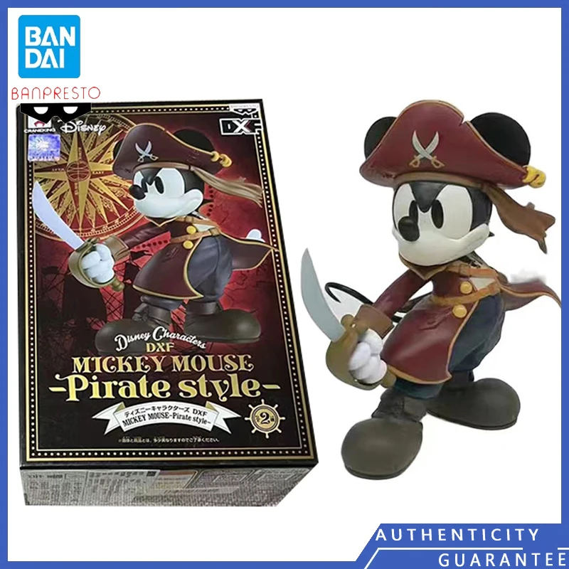 

[Женская] BANDAI BANPRESTO Disney 90-я годовщина Микки Маус 12 см модели детской модели коллекционные подарки для мужчин