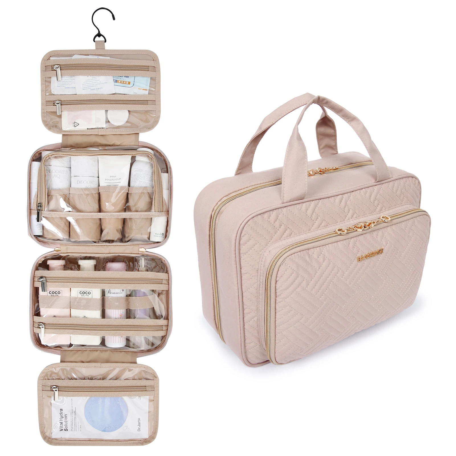 Makeup Organizer Cosmetic Bag Cosmetic Storage Bag Toiletry Bag Makeup Bag Cosmetic Case for Women Travel