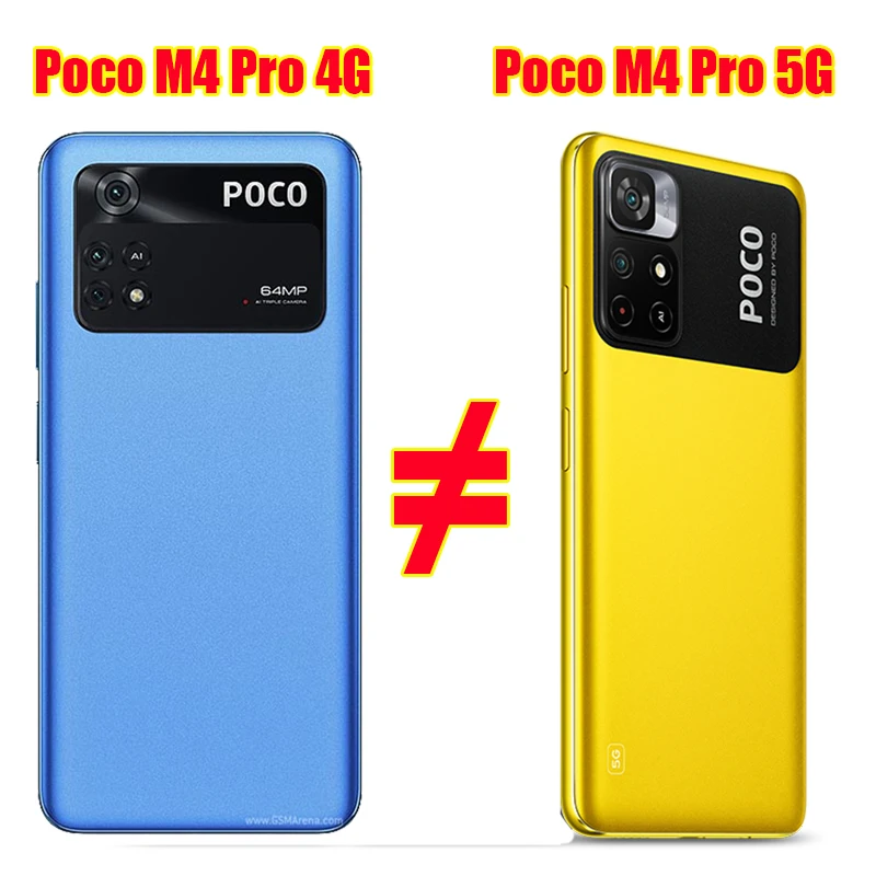 3D size compare: Xiaomi Poco M5 vs. Xiaomi Poco M4 Pro 5G