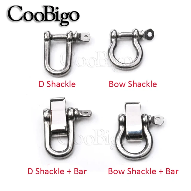 Adjustable D Shackles Buckle Shaped Alloy Shackles Paracord Buckles  Paracord Bracelet Buckles Survival Paracord Buckle - AliExpress