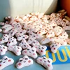 10pcs Children Mini Claw Machine Toys Accessories DIY Prizes Plush Doll Crane Vending Machines Rabbit Bear Star Chicks Clouds 5